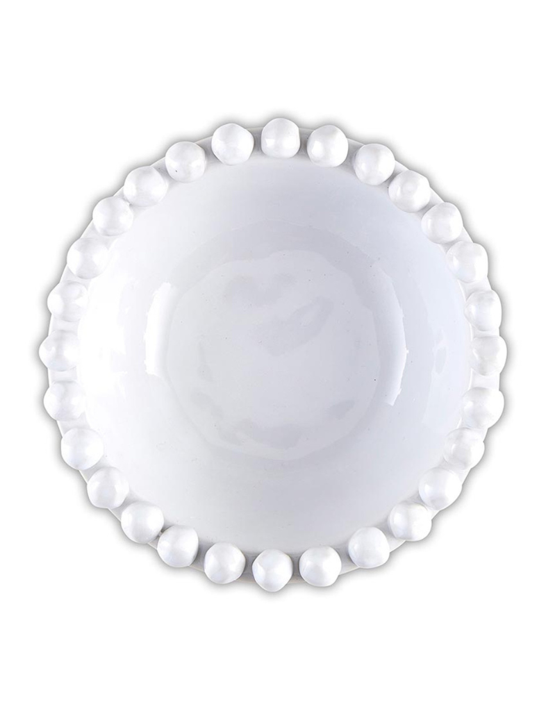 White Beaded Bowl
