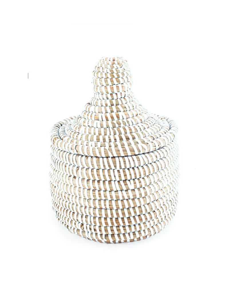 White Mini Basket