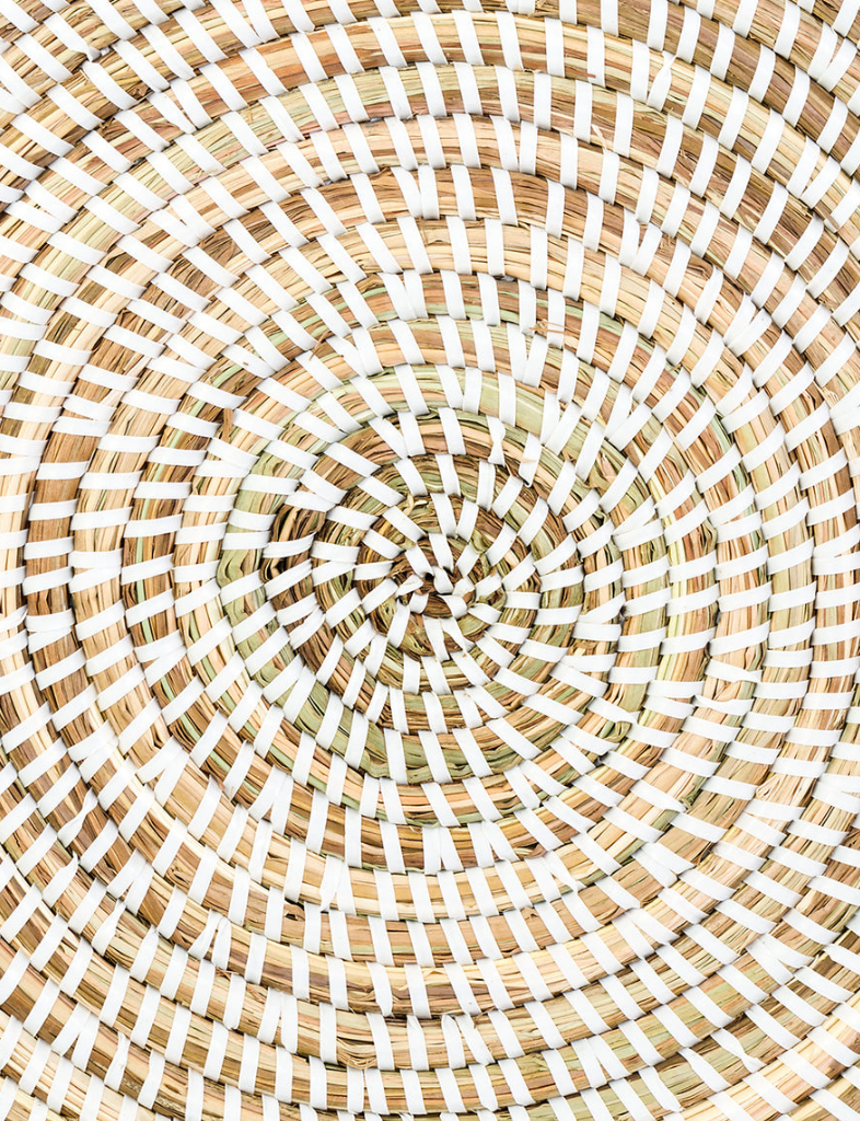 White Storage Basket