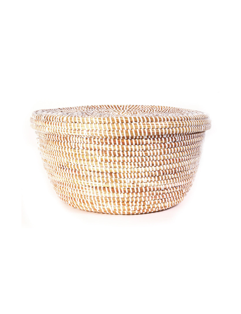 White Storage Basket