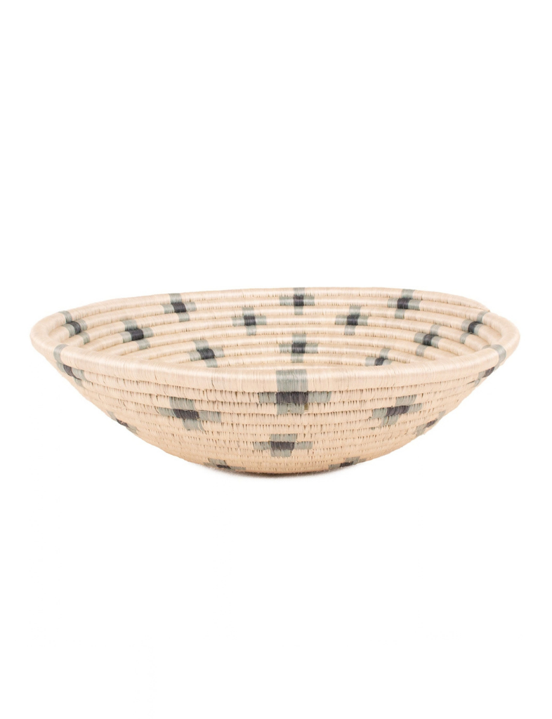 Blue Flower Wall Basket