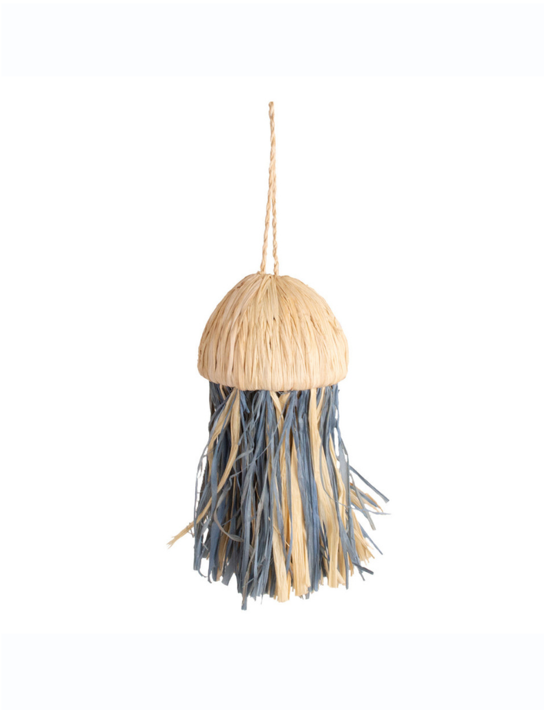 Woven Jellyfish Ornament