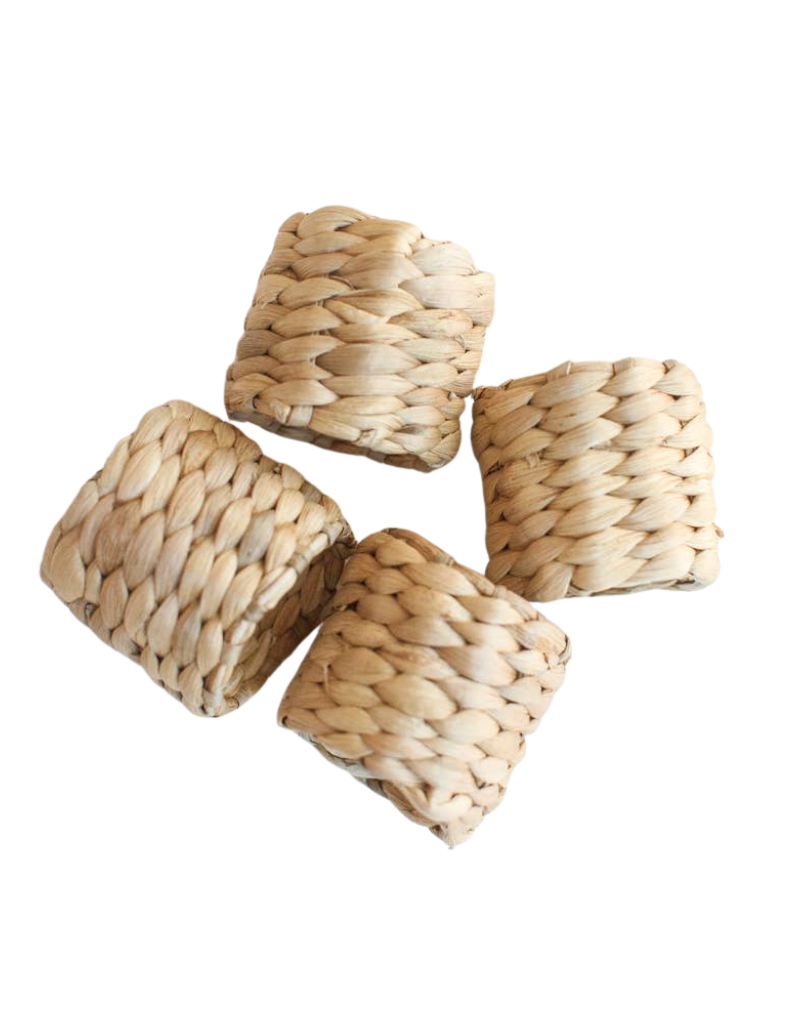 Water Hyacinth Napkin Rings