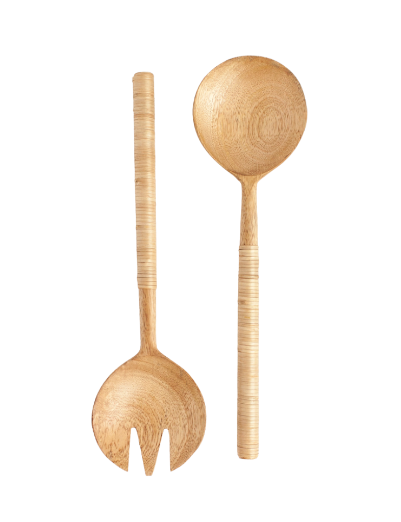 Woven Salad Servers