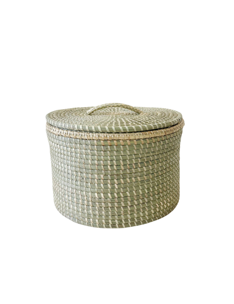 Sage Sweetgrass Basket