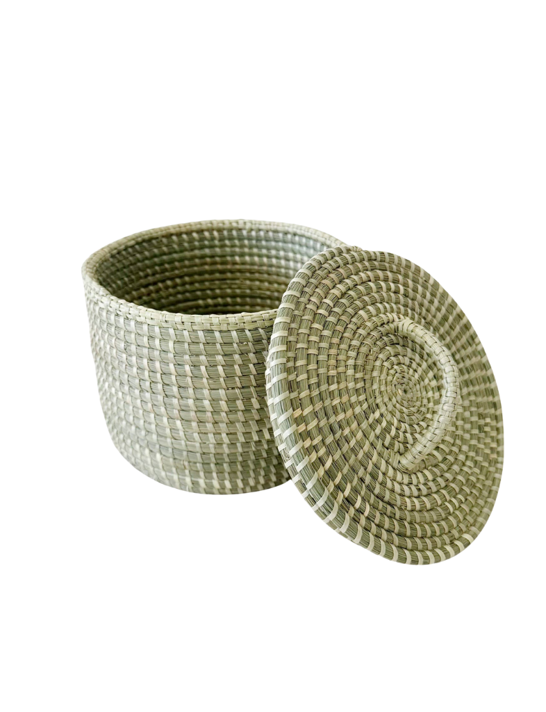 Sage Sweetgrass Basket
