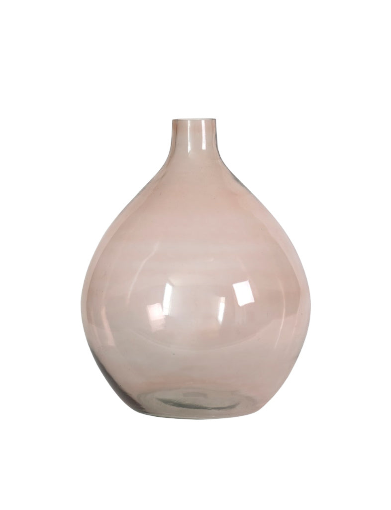 Mauve Glass Vase