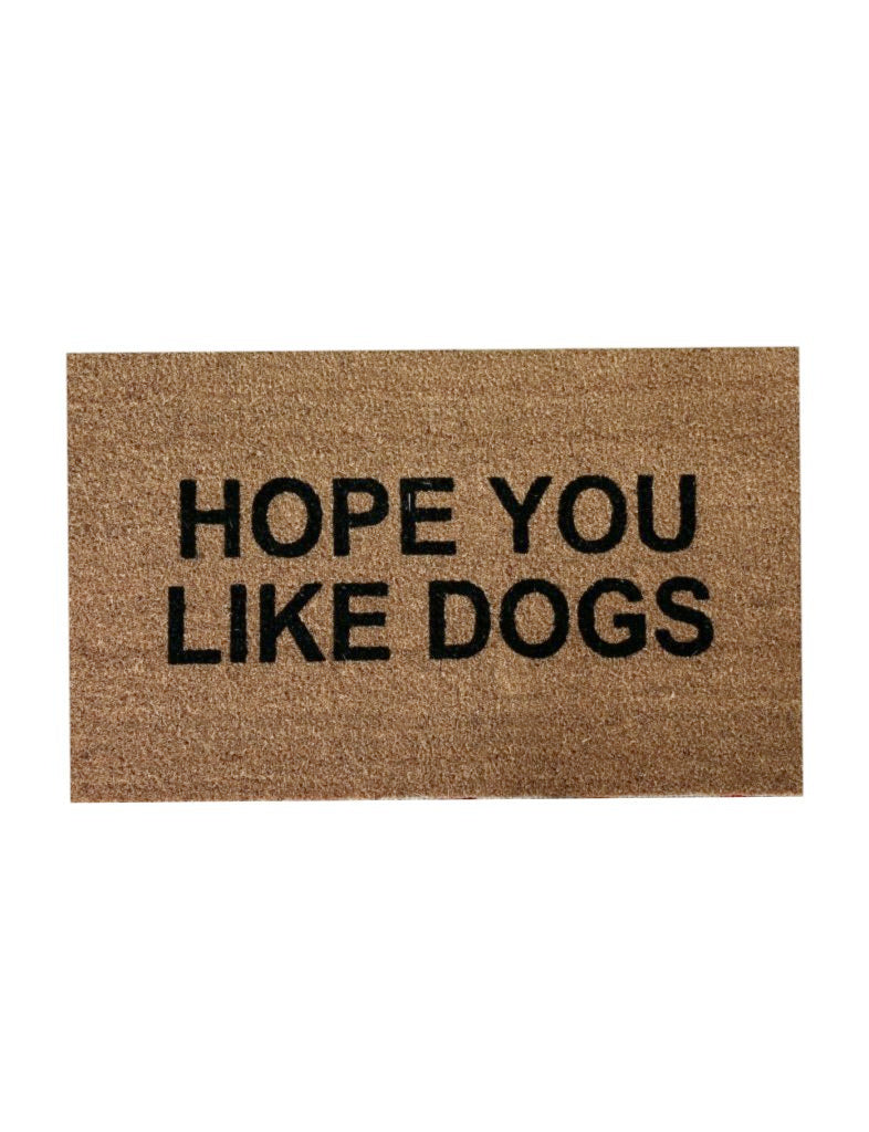 Hope You Like Dogs Doormat