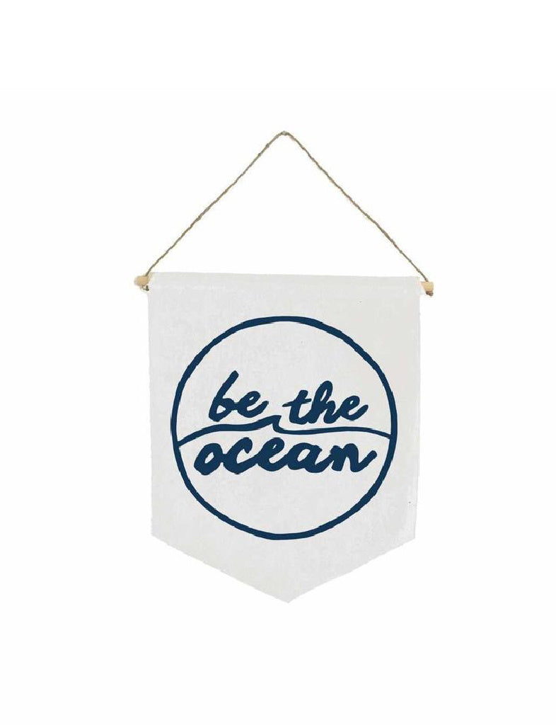 Be The Ocean Logo Banner
