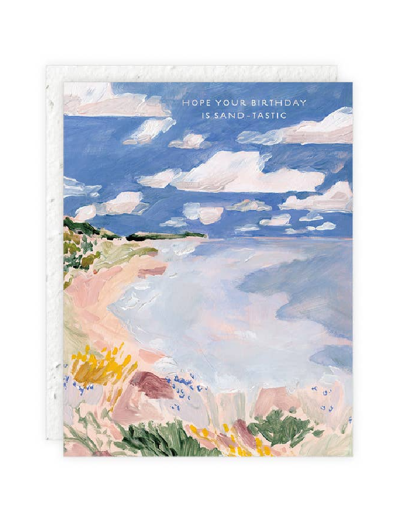 Coastal Birthday Card | Plantable Envelope